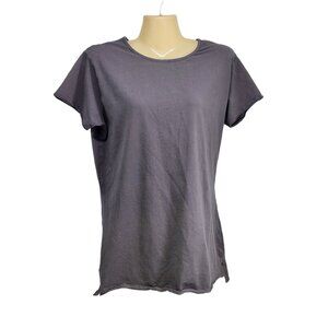 Alphalete M Lifestyle Fit Gray T-Shirt Womens Short Sleeve